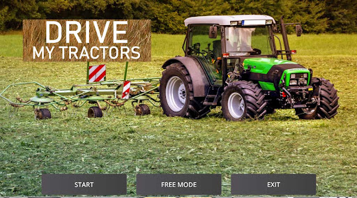 Android application Drive my Tractors Farming Game screenshort