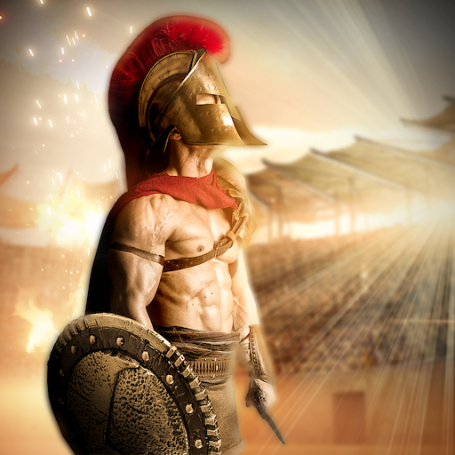 Sword Fighting Gladiator Games  Icon
