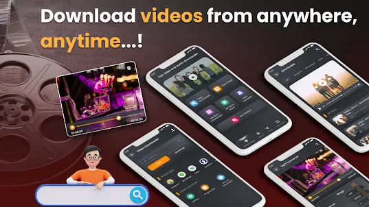 Fast video & audio downloader