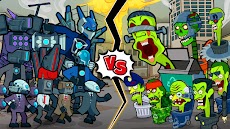 Merge War: Monster vs Cybermanのおすすめ画像1