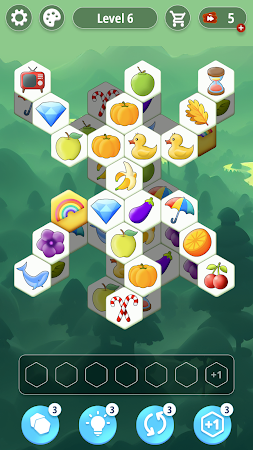 Game screenshot Hexa Tile - マッチパズル mod apk