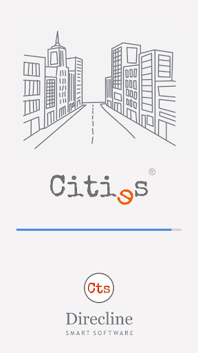 Android application Cities Mensajeros screenshort