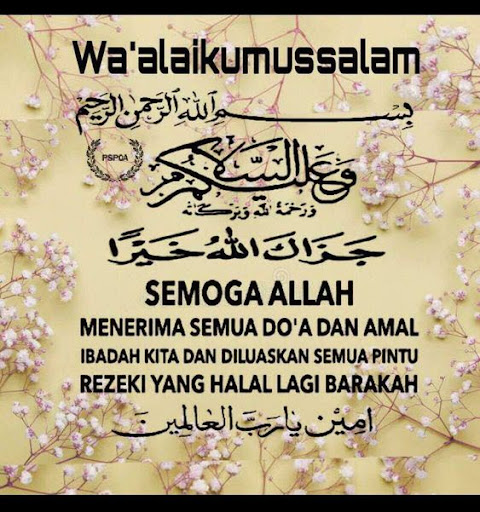 ? Koleksi WAALAIKUMSALAM  SELAMAT PAGI - Quotes