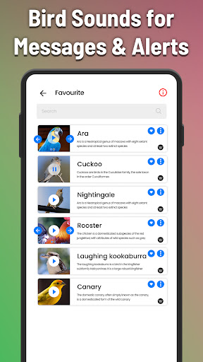 Animals and Birds Ringtones