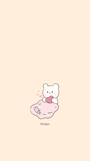 Android application 카카오톡 테마 - 밀크곰과 토끼 인형 screenshort