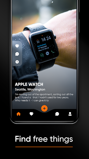 Android application Give & Take: Поиск вещей. screenshort