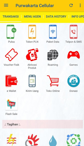 Android application Purwakarta Cellular screenshort