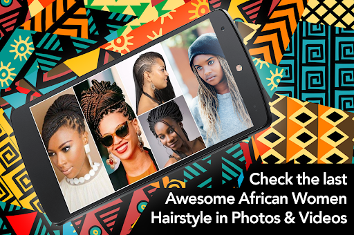 African Women Braids