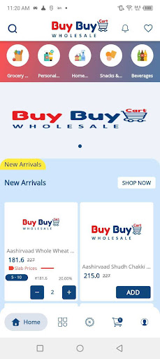BuyBuyCart - Wholesale Screen 2