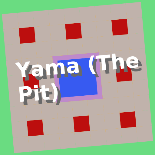 Book, Yama (The Pit) logo