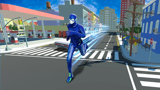 Captura de Pantalla 11 flash superhero vs crime mafia android