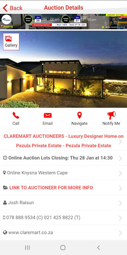 SAIA Auctions - South Africa Screen 2