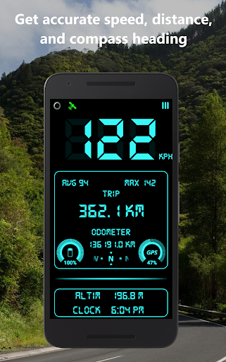 Android application DS Speedometer Custom screenshort