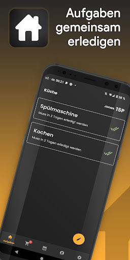Android application Homejob - WG & Family Planner screenshort