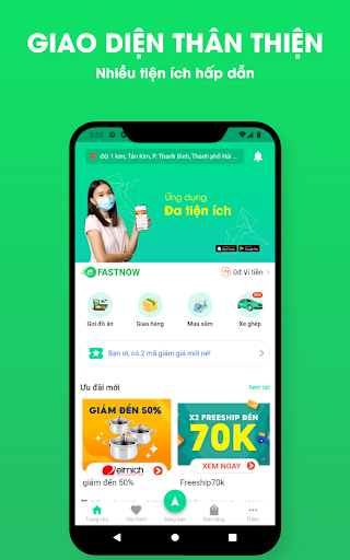 Fastnow - Đồ ăn và giao hàng Screen 3