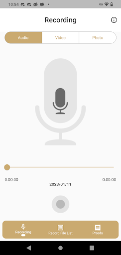 HRecorder: Blockchain-Witness Screen 2