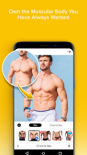 Android application Photolift Face & Body Editor screenshort