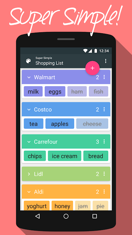 Super Simple Shopping List - 3.1.1(25040) - (Android)