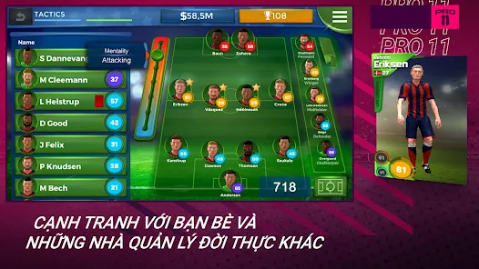 Pro 11 - Football Manager Game - Ứng Dụng Trên Google Play