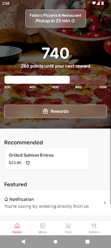 Fabios Pizzeria and Restaurant