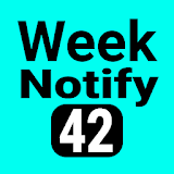 Calendar Week Number in status bar 📆 icon