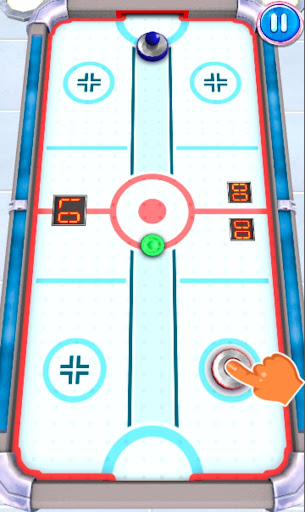 Air hockey 3D Screen 3