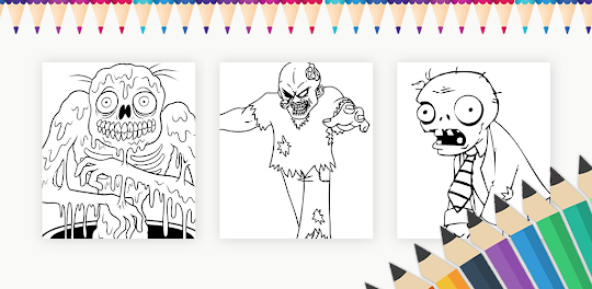Zombie Coloring Games