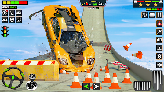 Ramp Car Crash Racing Games 3D