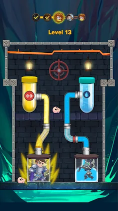 Hero Pipe Rescue: Water Puzzle - Screenshot 4