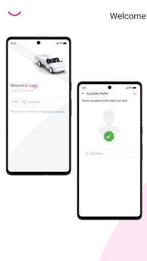 Android application Naqla - Request a truck screenshort