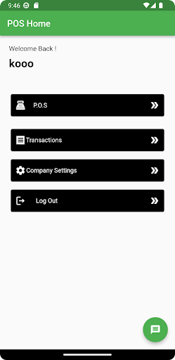 Android application Yefel POS screenshort