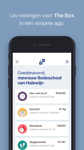Android application LUMC Care screenshort
