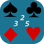 Cover Image of Download 3 2 5 card game  APK