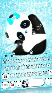 Blue Glitter Panda Theme Unknown