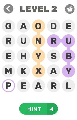 Find the Stone - Word Quiz Screen 3