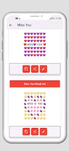 Emoji Art & Text Art
