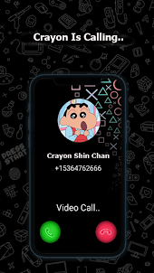 Crayon Shin Chan Video Call