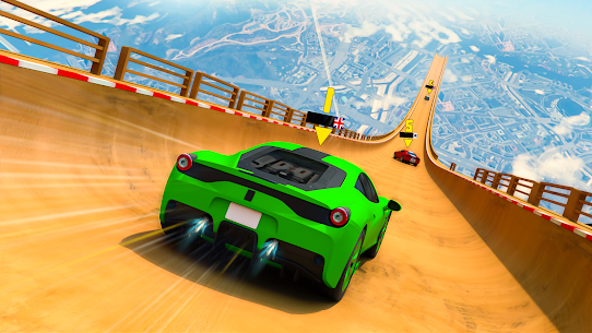 Crazy Superhero Car Stunt Race 2