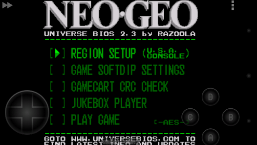 NEO.emu APK Download v1.5.62 (Paid) Gallery 1