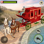 Cover Image of 下载 Horse Racing Taxi Driver Games  APK
