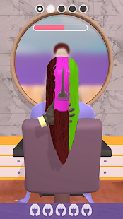 Hair Dye challenge salon color game Guide 1.0 APK + Мод (Unlimited money) за Android