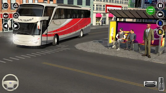 City Bus Coach Driving Games