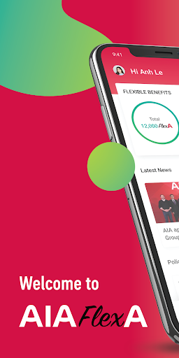 Android application AIA FlexA screenshort
