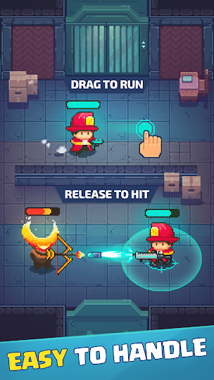 Firefighter: pixel shooter - Screenshot 2