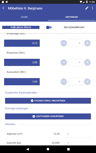 MoviApp Besichtigung Screen 2