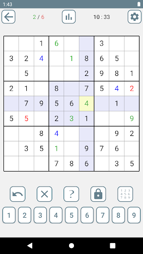 Android application Create Sudoku screenshort