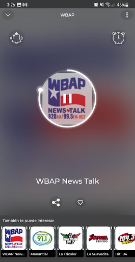 Android application Blaze Radio App Radio Texas screenshort