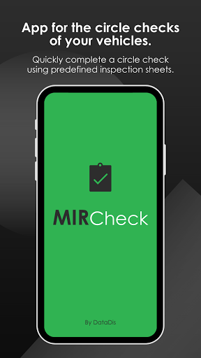 Android application MIRCheck screenshort