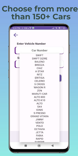 Android application My Car Info screenshort