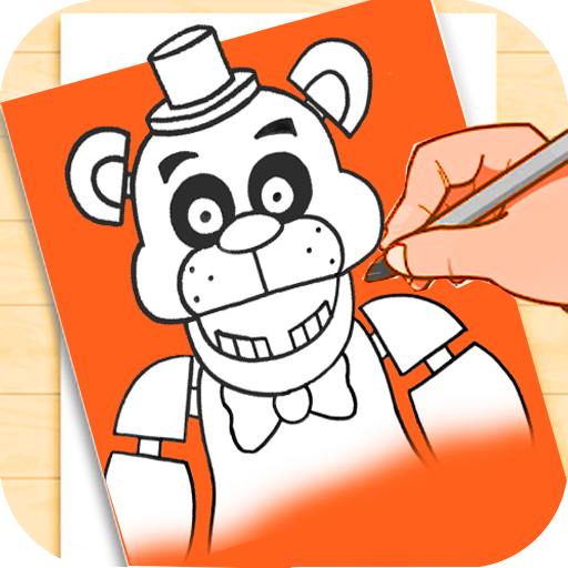 Freddy Fnaf Coloring Book logo